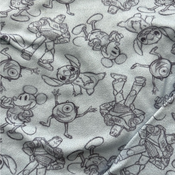 🦄3/$15 Disney Blue Kids Pajama Set - Picture 2 of 5